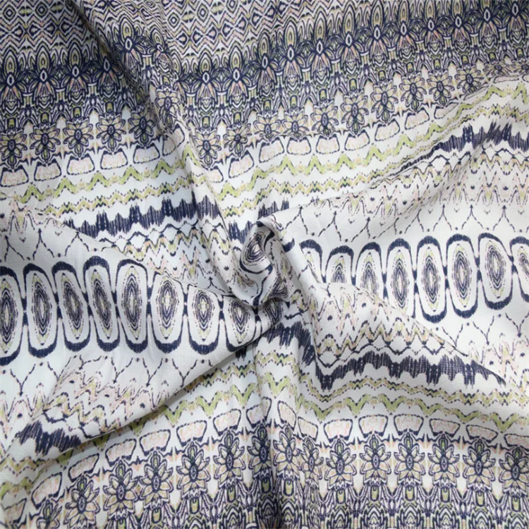 Hot sale 30*30 68*68 Printed 100% Spun Rayon Fabric in stock