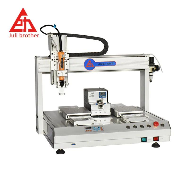 JL-5331 Double platform tightening fastening feeder screwdriver machine screw fastening machine
