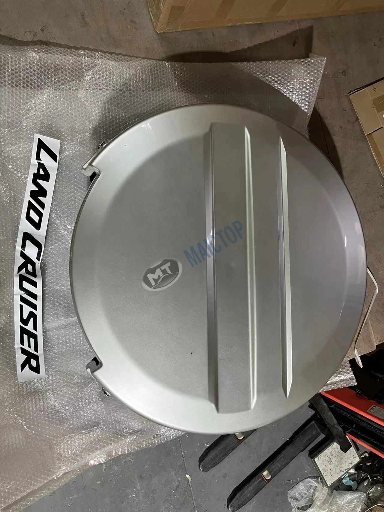 Maictop Car Accessories Plastic Spare Tyre Cover for Land Cruiser 79 Pick up FJ79 Spare Tire Cover Hard Picture 5pcs