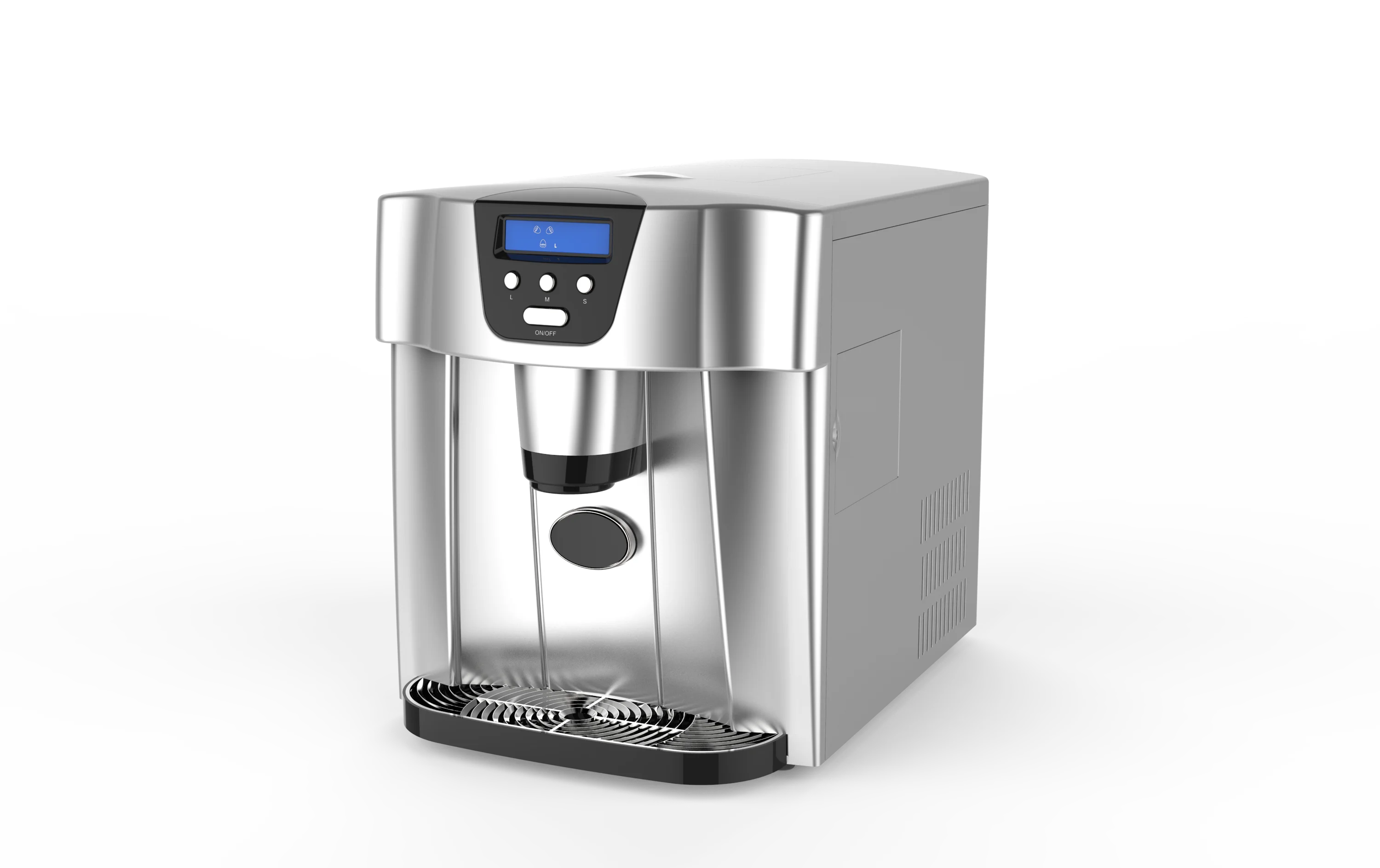 Wholesale Factory Price 9pcs of ice cube in 8mintues,15 kgs ice in 24 hours,Smart design Ice Dispenser With Cool Waterice maker