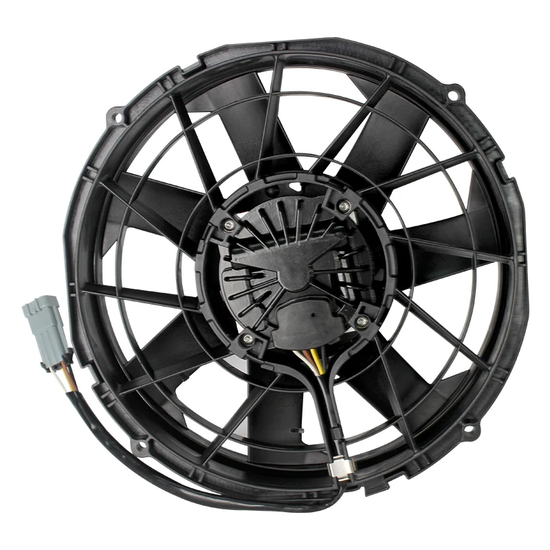 New High Quality Auto Radiator Cooling Fan Motor air conditioner system DC brush motor 12V/24V engine cooling bus fan