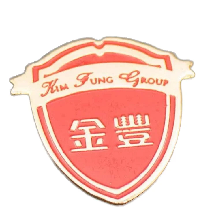 Promotional Custom Enamel Metal Lapel Pin Badge 3D Design Die Cut Printing on Brass for Fashion Gift Use Magnetic or Pin Back