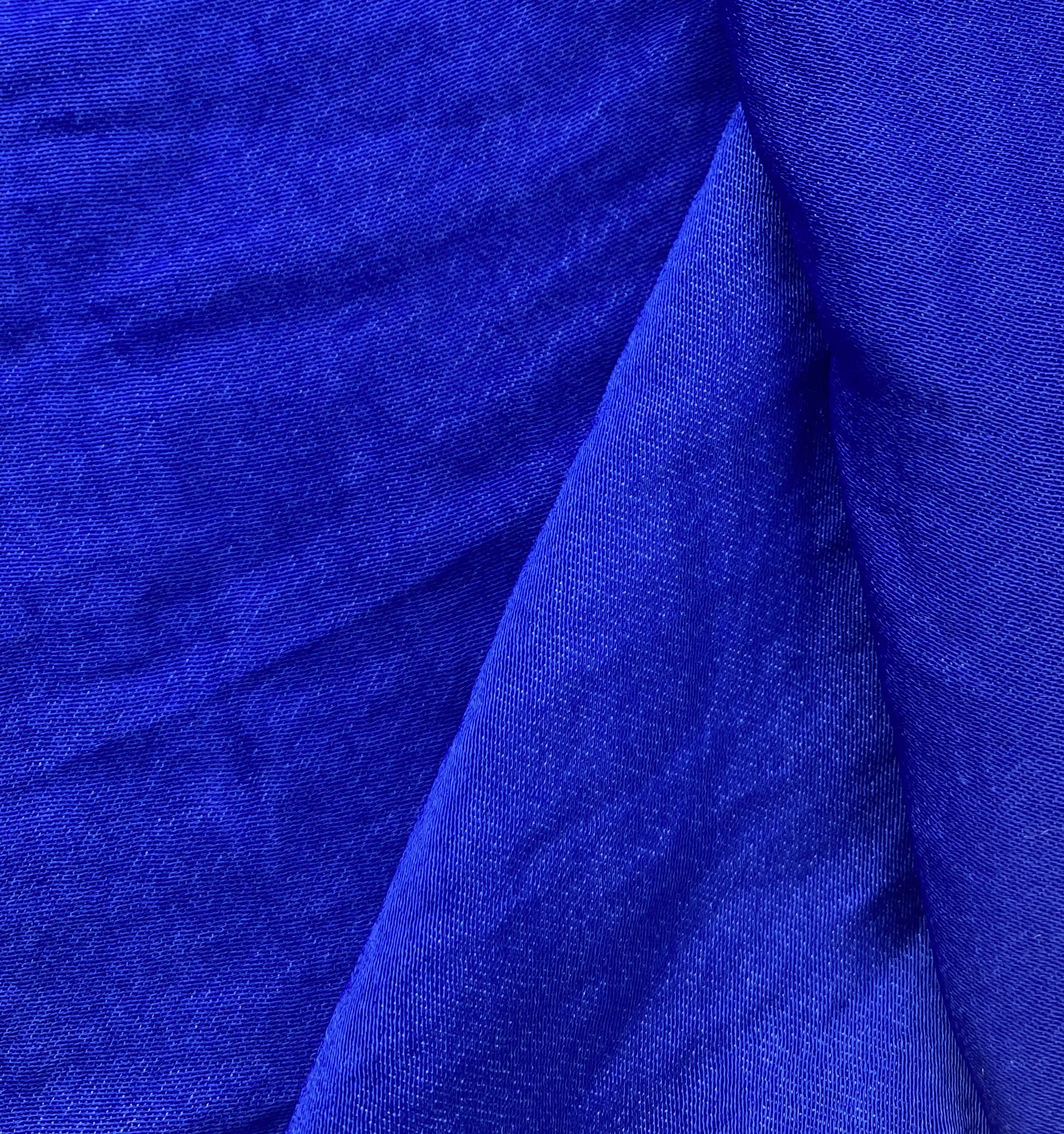 Custom made 85GSM Polyester Haidao silk satin fabric for dress