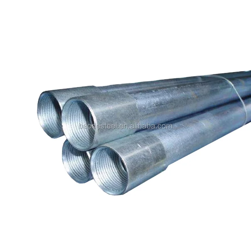 China Manufacturer API 5L Gr. B (Q235) Sch80 Galvanized Steel Pipe