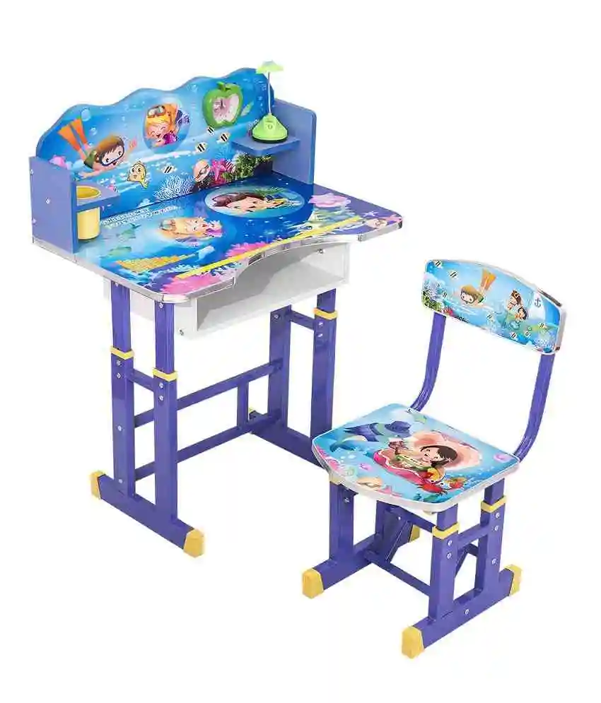 ergonomic study table with chair for India market