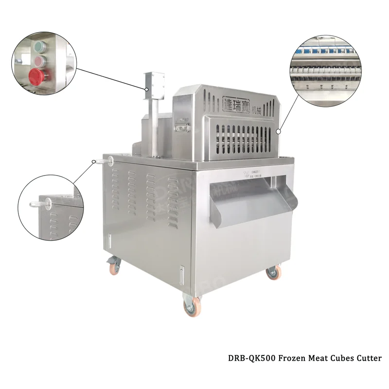 Factory Price New Design Frozen Chicken with Bones Goose Frozen Fish Swordfish Cutting Machine for Sale