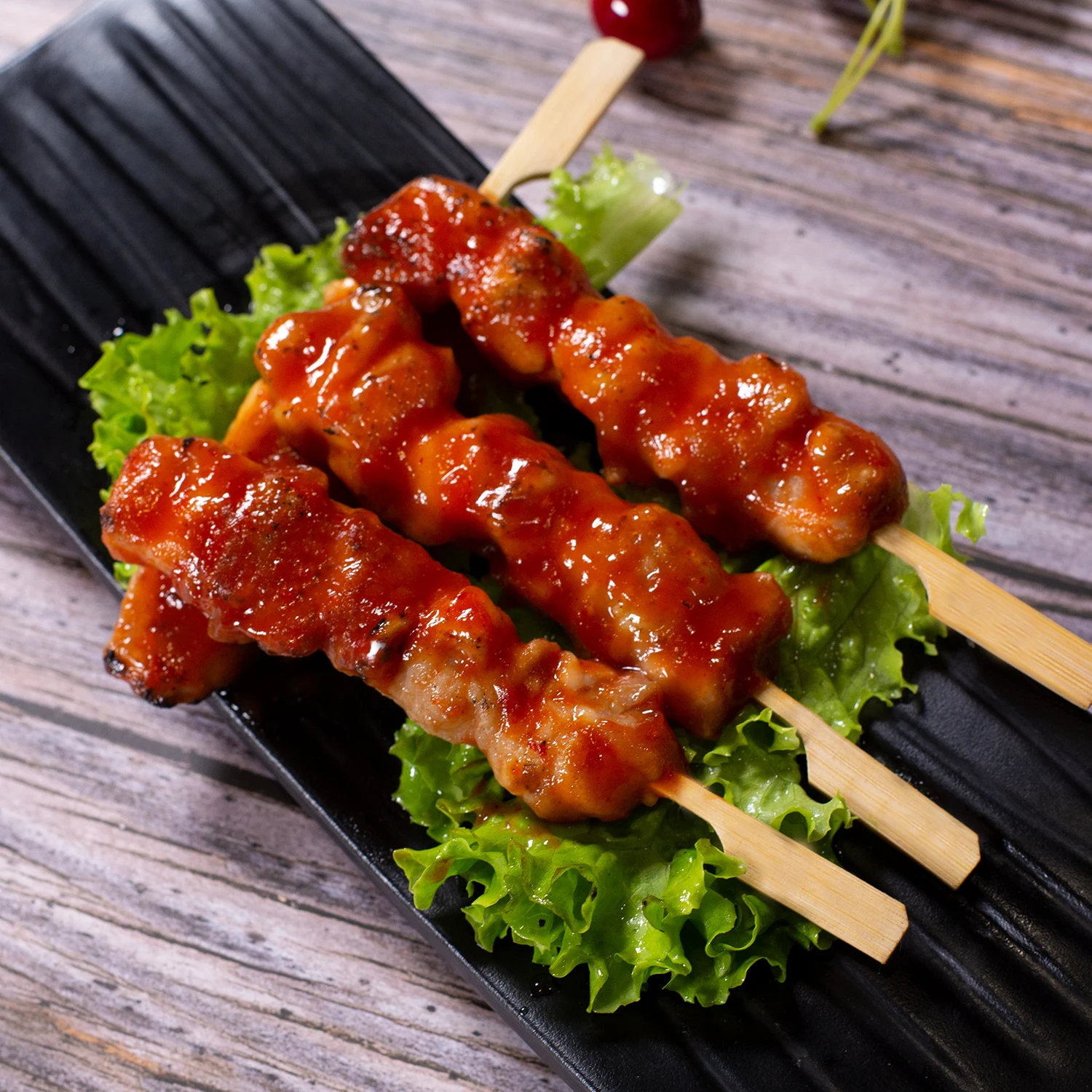 Manufacture Chinese food Frozen Cooking chicken skewer