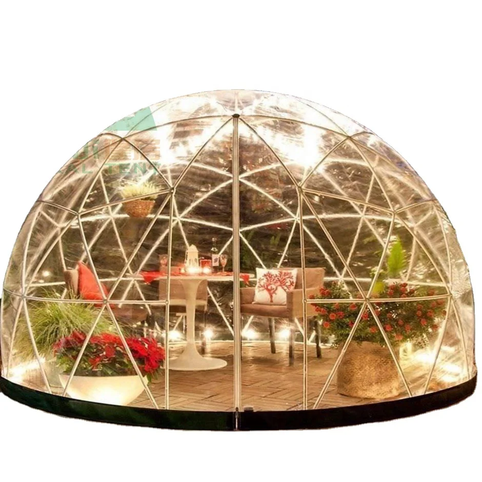 Садовая купольная палатка садовая теплица Igloo купол для консерватории