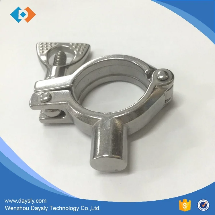 Stainless steel pipe fitting - AISI 304 heavy duty tri-clamp