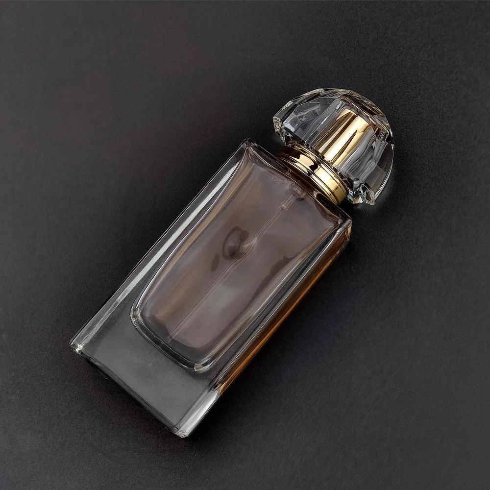 In stock high end decorative transparent 15mm surlyn diamond parfum cap crystal clear surlyn perfume top
