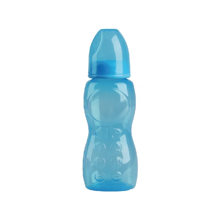 BBean DIY Printing Professional Anti-fall Standard Neck 240ml PP Small Plastic Milk Baby Feeding Bottle for Newborn