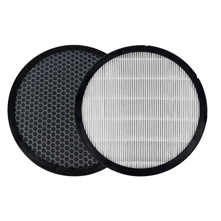 Guaranteed quality proper price HJ20U Round Replacement HEPA Filter And Activated Carbon Filter With Pre-filter