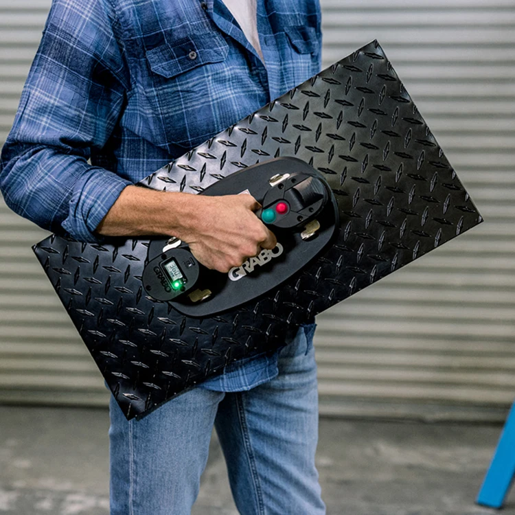 2022 Hot Sale Grabo Portable Electric Vacuum Suction Cup Lifter with 1 Battery and 1 Seal