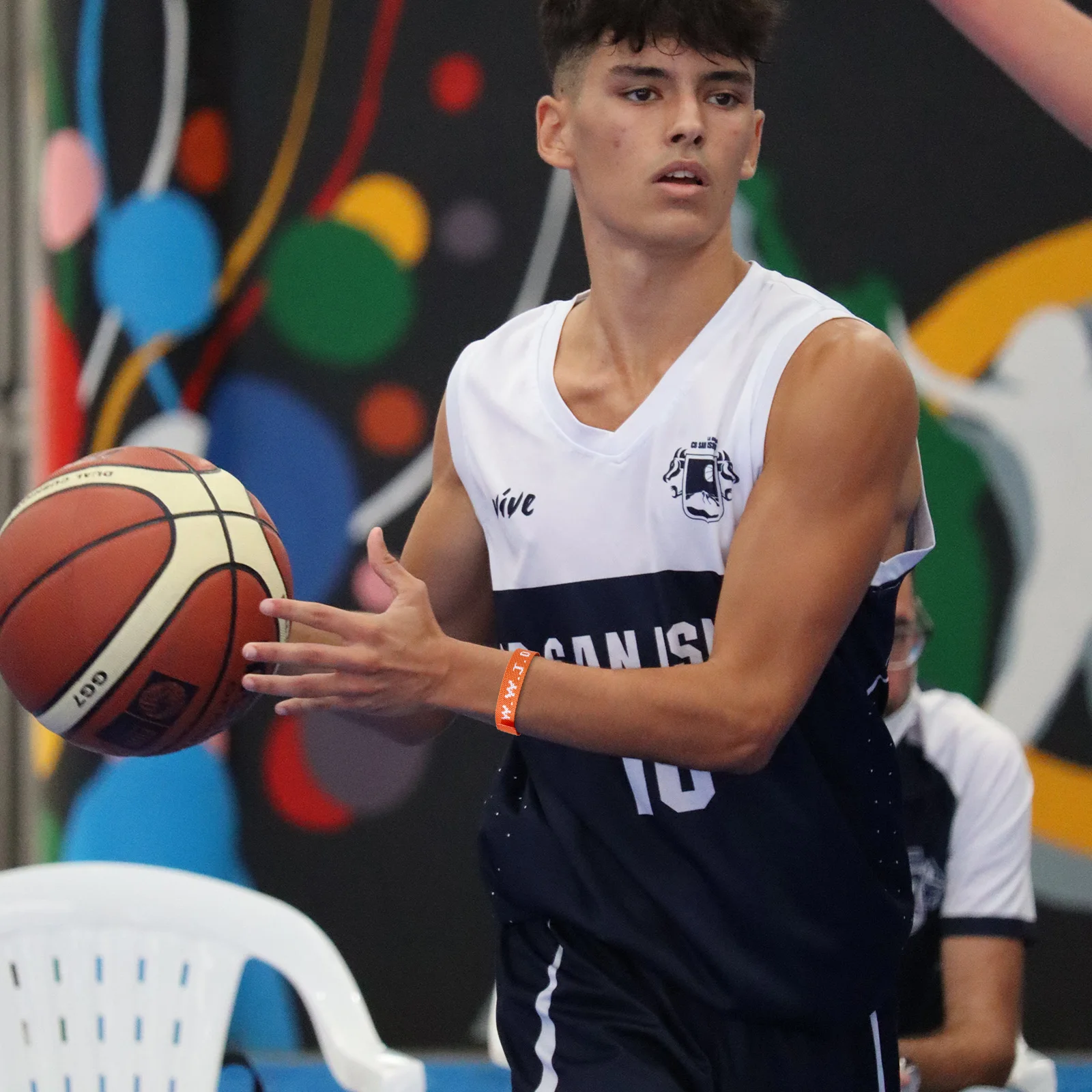 Factory Custom W.W.J.D. Letter Jacquard Print Wrist Band Bracelet Webbed Woven Adjustable Bracelet Gifts for Friendlies