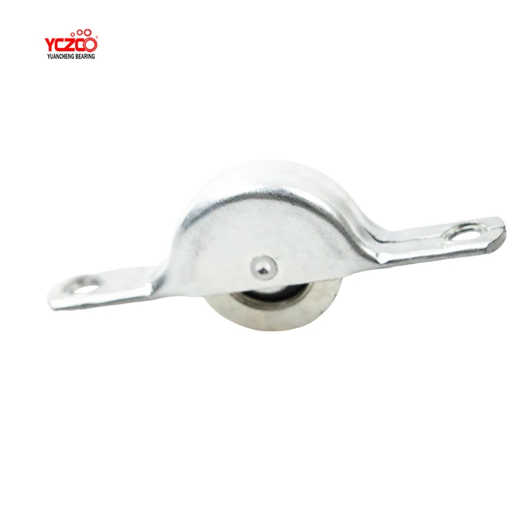 YCZCO High Quality Iron Abalone steel U groove sliding Wheel For Sliding Screen Window Roller