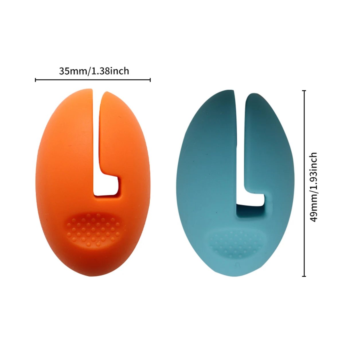 Silicone Pot Edge Clamp Spoon Clips Clip