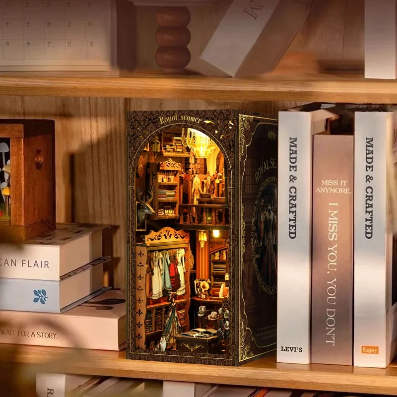 Лучшая лазерная резка дерева 3d diy puzzle book