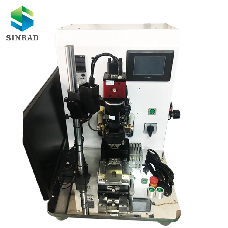 CCD display servo motor pulse heating pressing single-side soldering machine