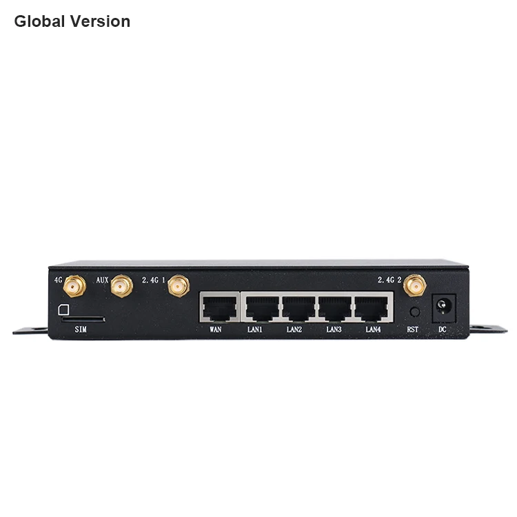 Global Version Industrial Application Sim Card Slot 300Mbps Openwrt 4G Sim Router Industrial Rtu Router Routers 3G 4G Wireless