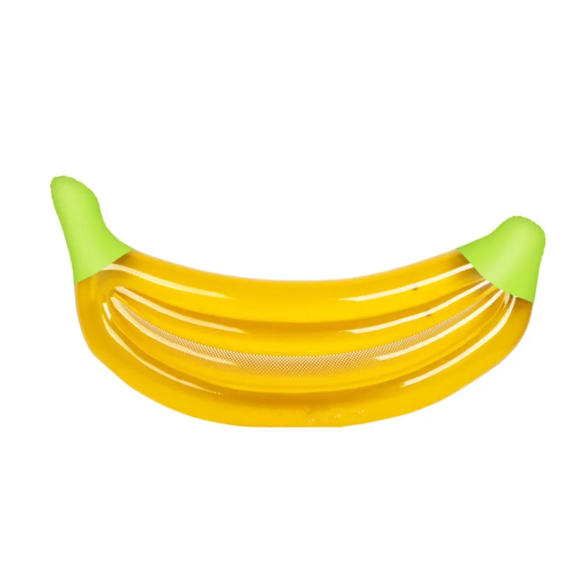 
Hot Sale Banana Inflatable Swimming Fruit Pool Air Bed Toys Floats water play equipment Inflatable floating bed row 