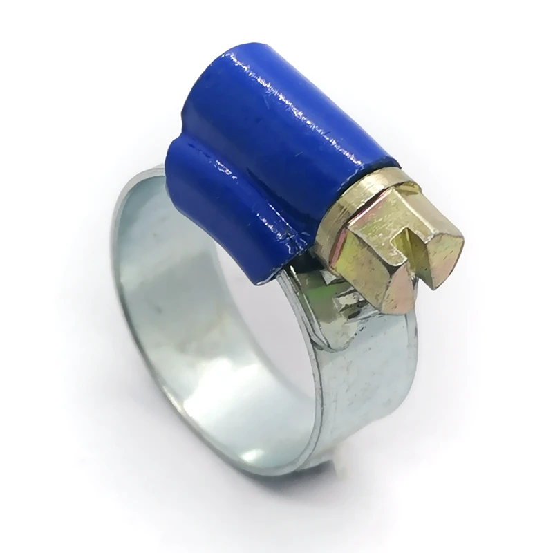 Blue Housing British type Hose Clamps Jubilee Clips
