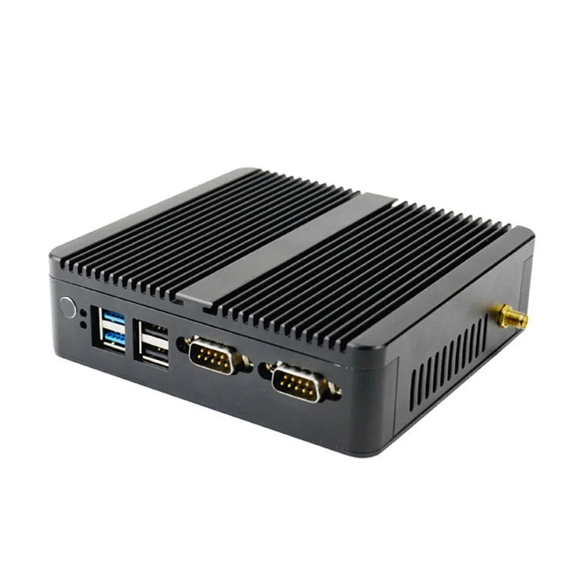 Industrial Mini Pc Fanless Micro Computer Barebone Machine Win11 Linux Low Power Small Pc