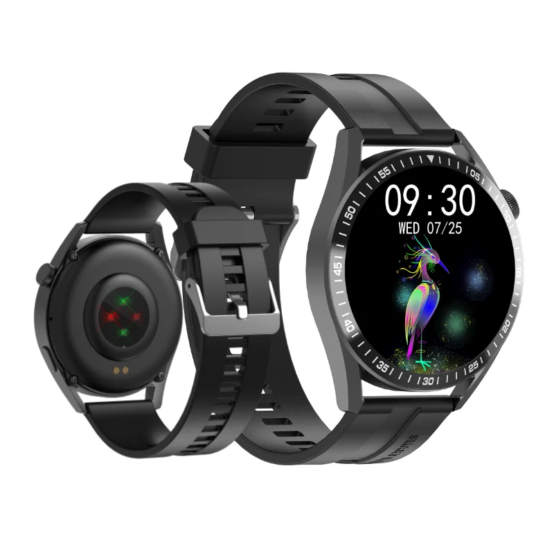 Multi Language Smart Watch Custom Dial 1.28 Inch Round Screen Sports Calorie Pedometer Smartwatch