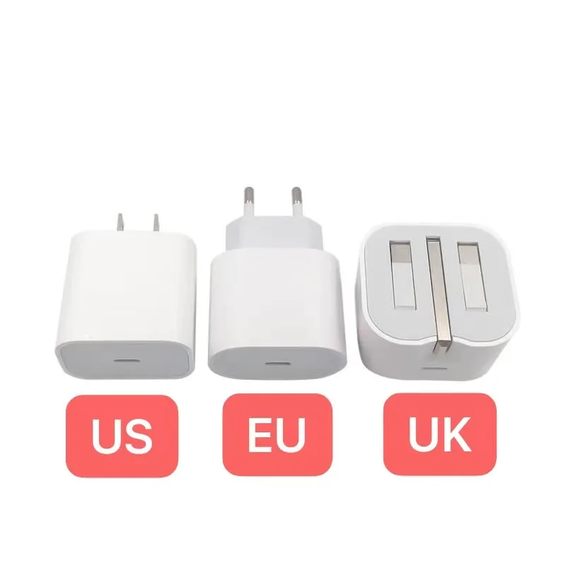 Multi Portable USB C Smart Android Cell Phone Charger Pd 20W USB Type C Fast Charging Mobile  Phone Charger For iPhone Samsung