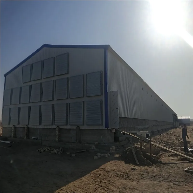 Китайская сборная стальная конструкция, птицефабрика, куриная ферма