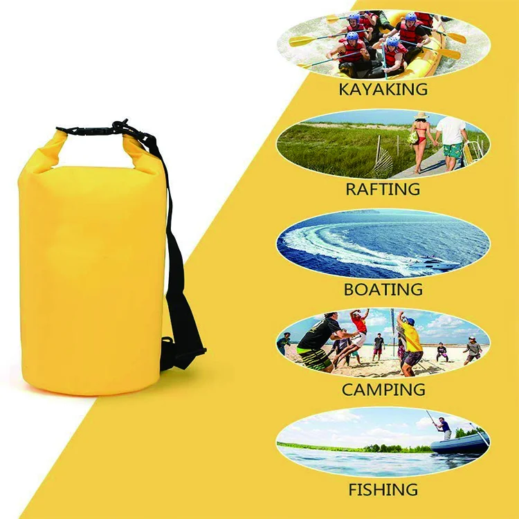 Waterproof Dry Bag Outdoor Lightweight Dry Pack Waterproof Bags 5L 10L 20L Dry Sacks for Kayaking Rafting Boating Hiking