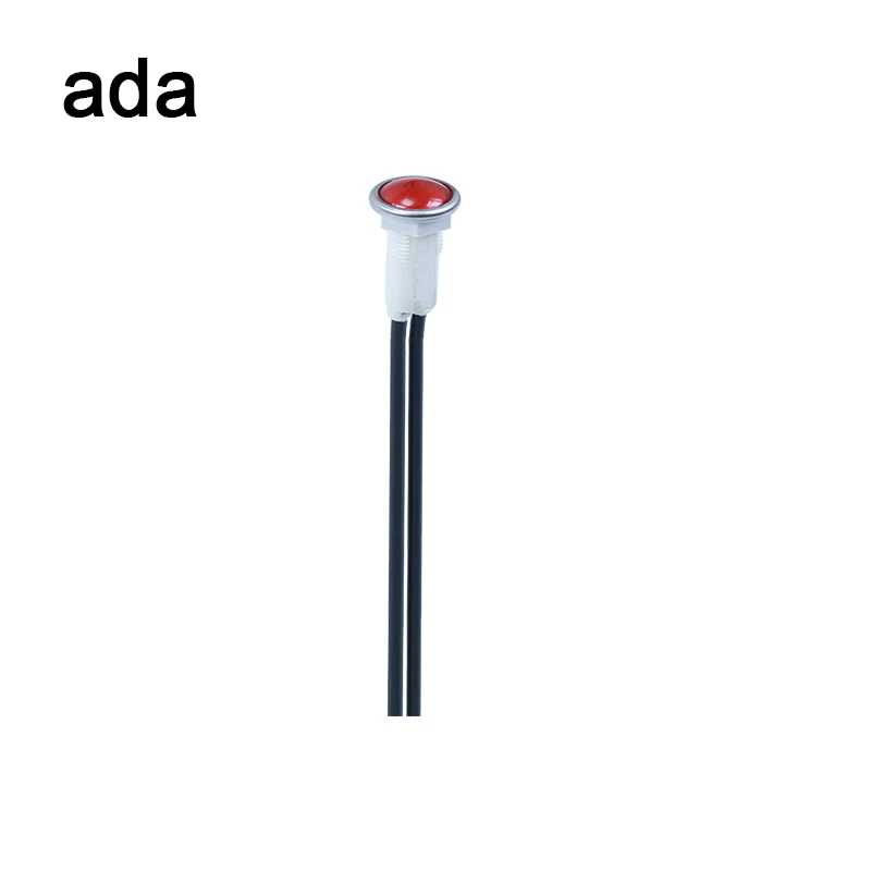 10 mm dia. A-30 LED Signal Lights 12v for Panel Mount