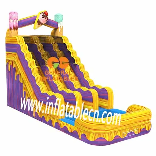 Ice cream dual lane slide for sale