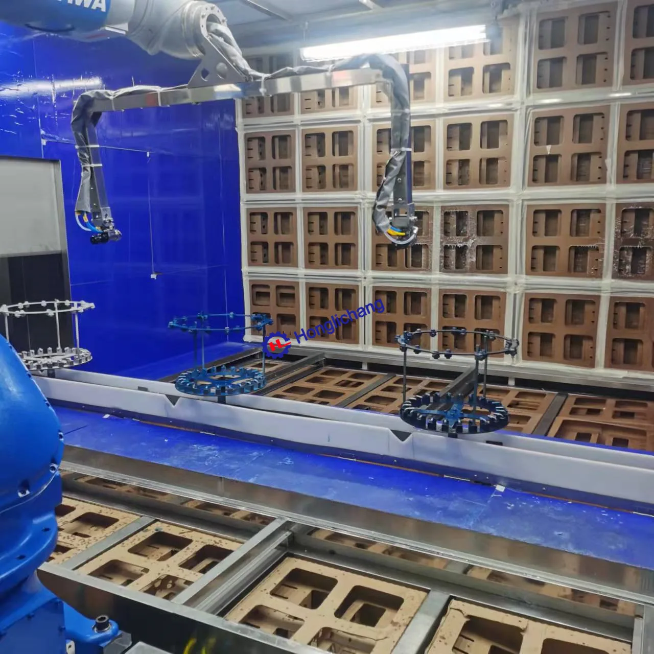 Роботизированная Автоматическая покраска распылением магазин краски для автомобильного
