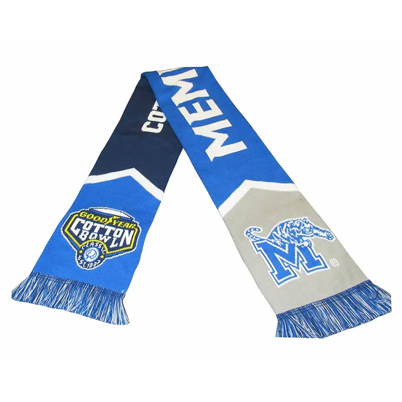 2024 Wholesale World Championship Cup European Cup Scarf Sports Knitted Jacquard Fans Scarf Scarves for Football Soccer Team Fan