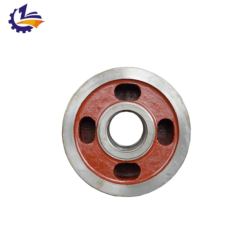 Custom Steel Casting Kiln Riding Wheel Rotary Kiln Large Support Roller