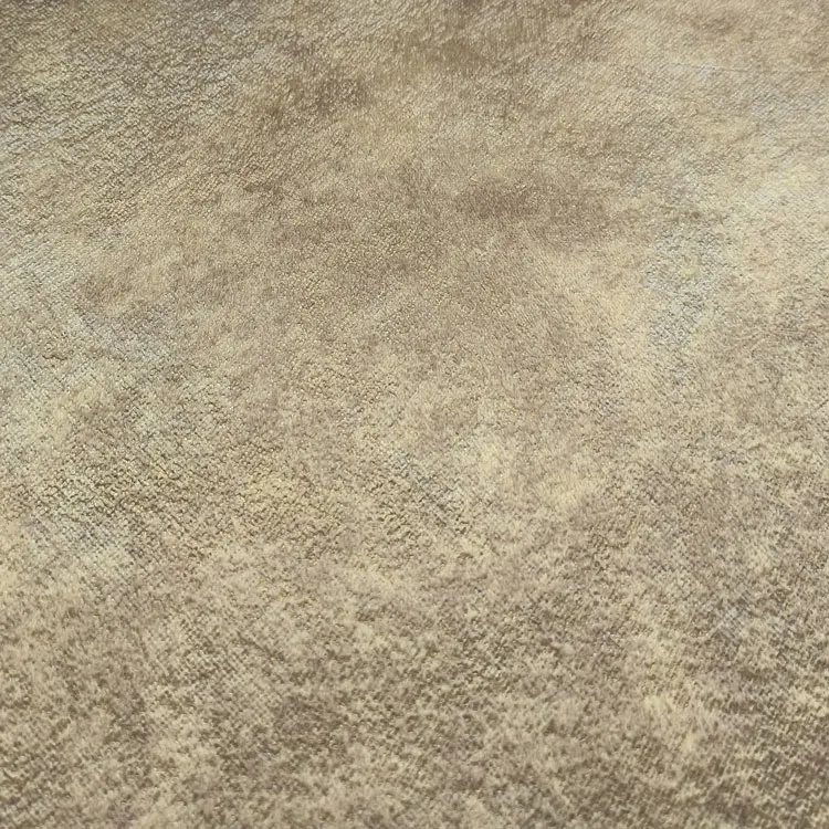 Home Textile Holland Velvet Glue Embossed Velvet Upholstery Fabric For Sofa