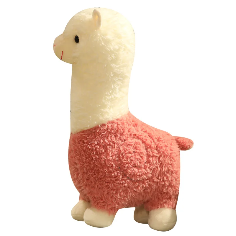 Cute new alpaca plush creative hot selling divine animal toy