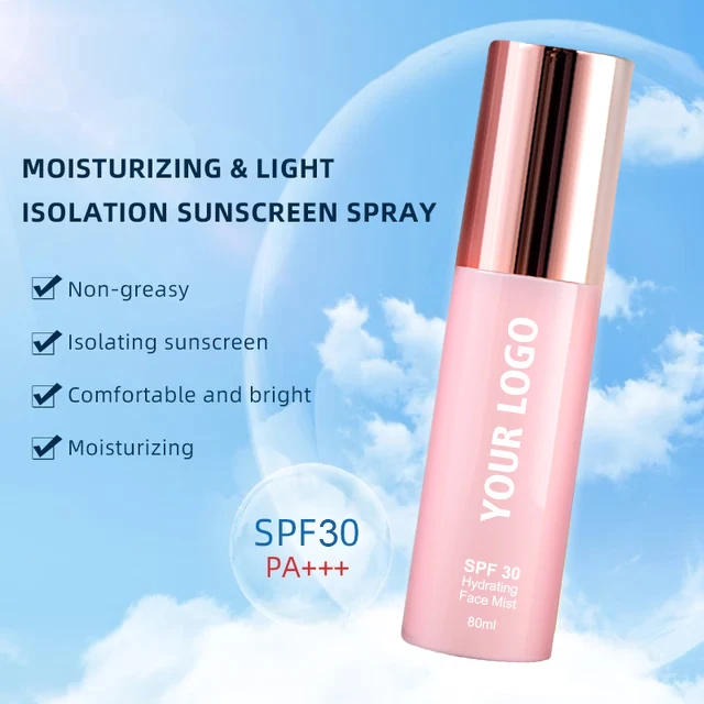 60ml 80ml Makeup Setting Spray Long Lasting Sweatproof Waterproof Oil-control matte Skin Care Fixing Mist Makeup Setting Spray