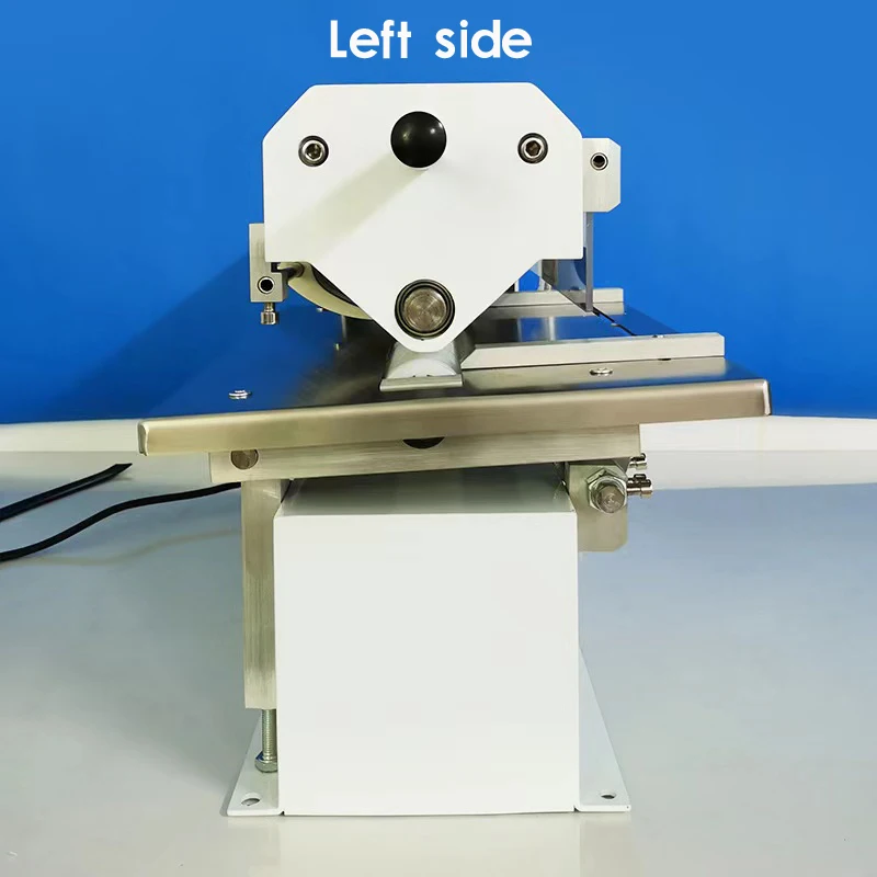 30CM cutting machine for PVC PU leather Foam cotton Soft silicone rubber Crawhide paper division machine