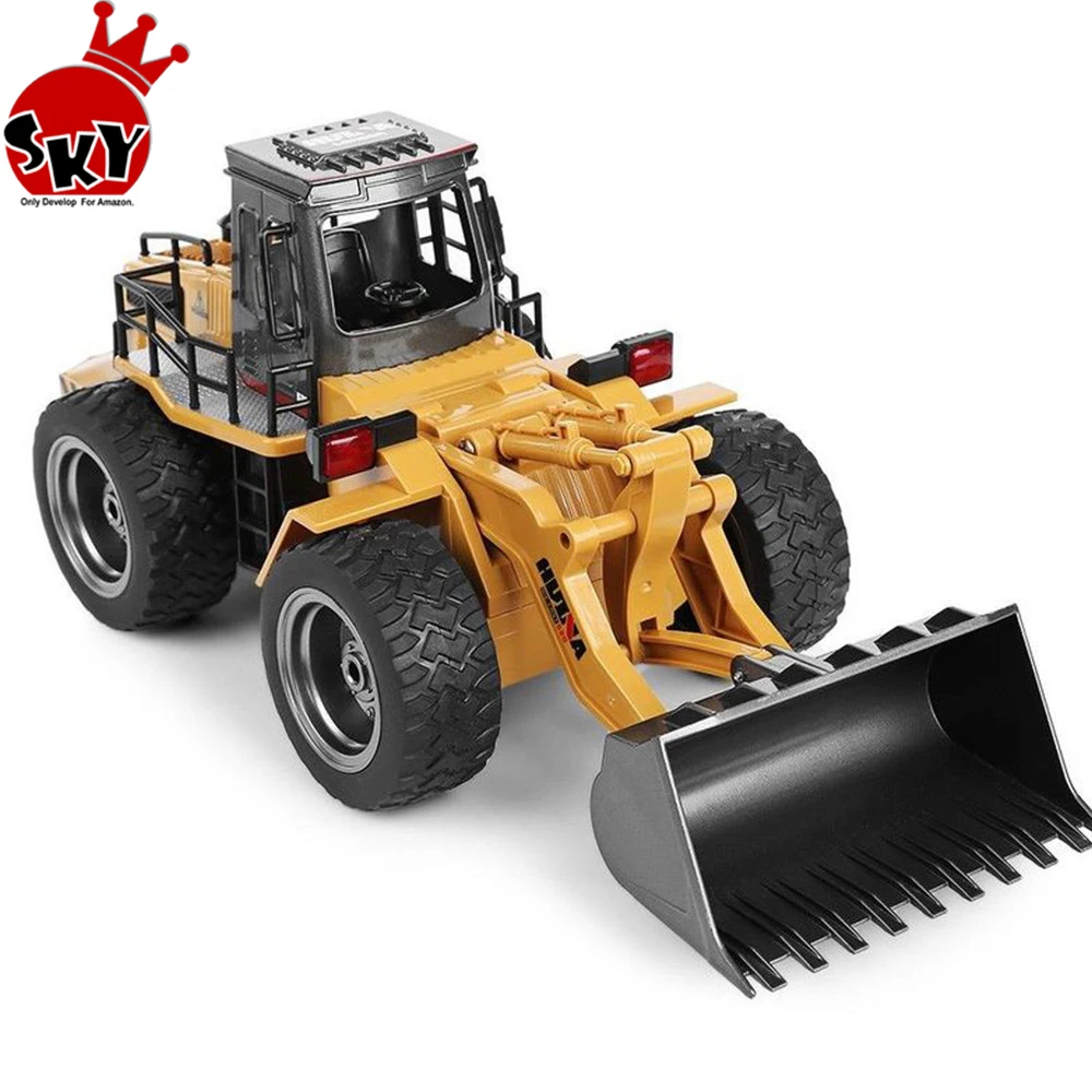 Front Load Toy Crane Container Truck 1/14 2.4G Full Remote Control Excavator Truck Toy