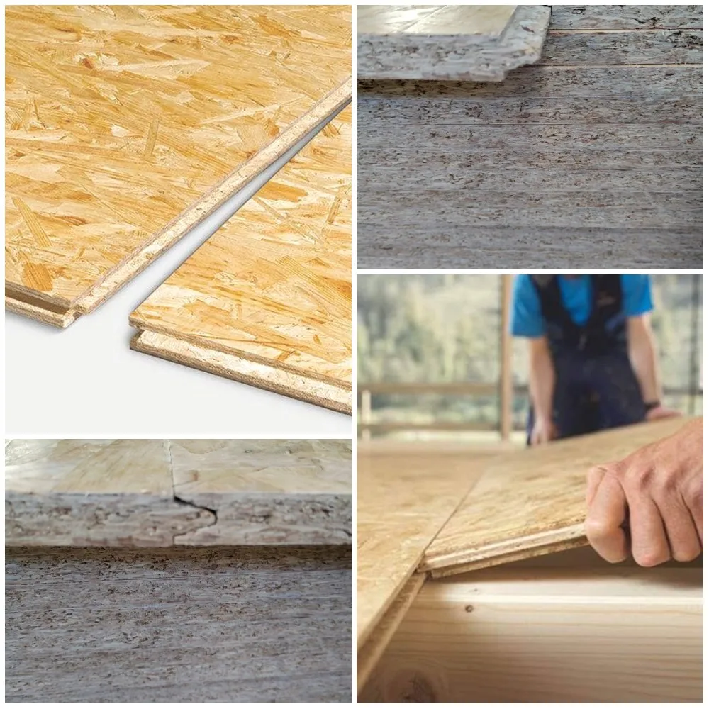 Waterproof WBP Glue Furniture Decorative OSB Construction Chipboard Wooden Panel OSB Plywood Board Price