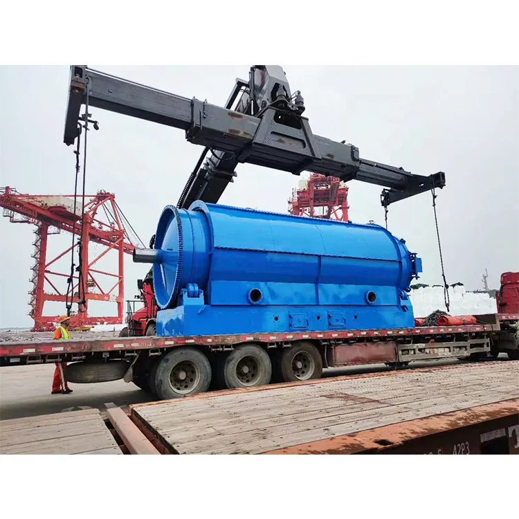 Dedusting Device System Tire Pyrolysis Plant Tyre Rubber Pyrolysis To Fuel Oil