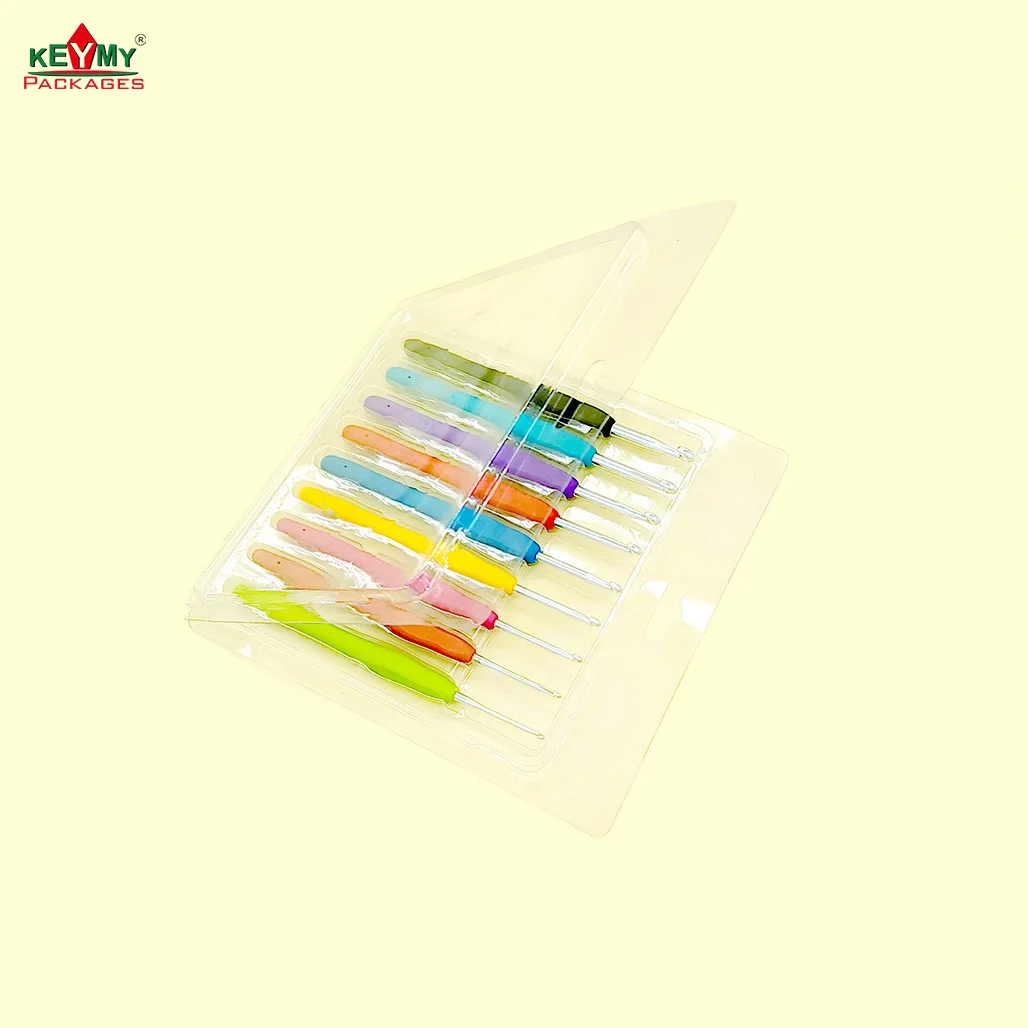 customize PVC blister clamshell for tools, cheap neat packaging solution DZ110