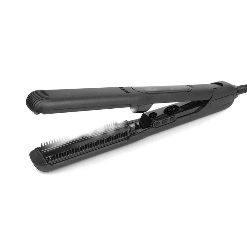 professional steam styler hair straightener argan oil steam hair straightener ceramic tourmaline plate hair straightener