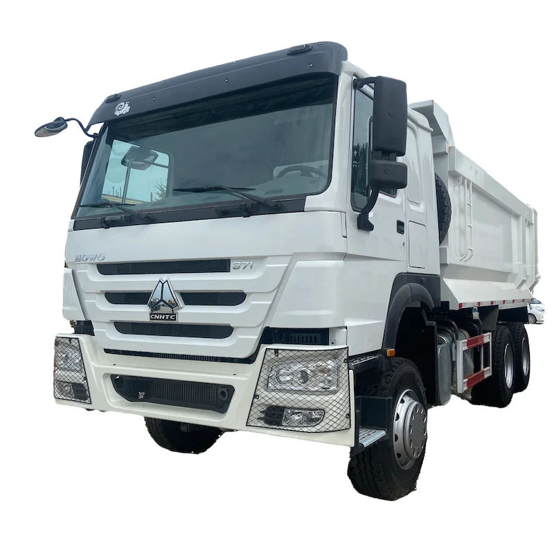 Новый U-образный грузовой кузов Sinotruk, 10-колесный самосвал Howo 371 л.с., 6x4, ручной, тяжелый грузовик, задняя камера, дизельный двигатель, левый