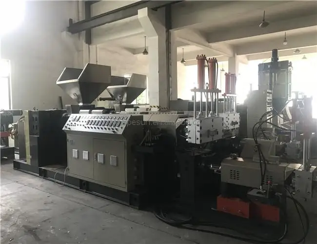 Starch biodegradable plastic granules making machi