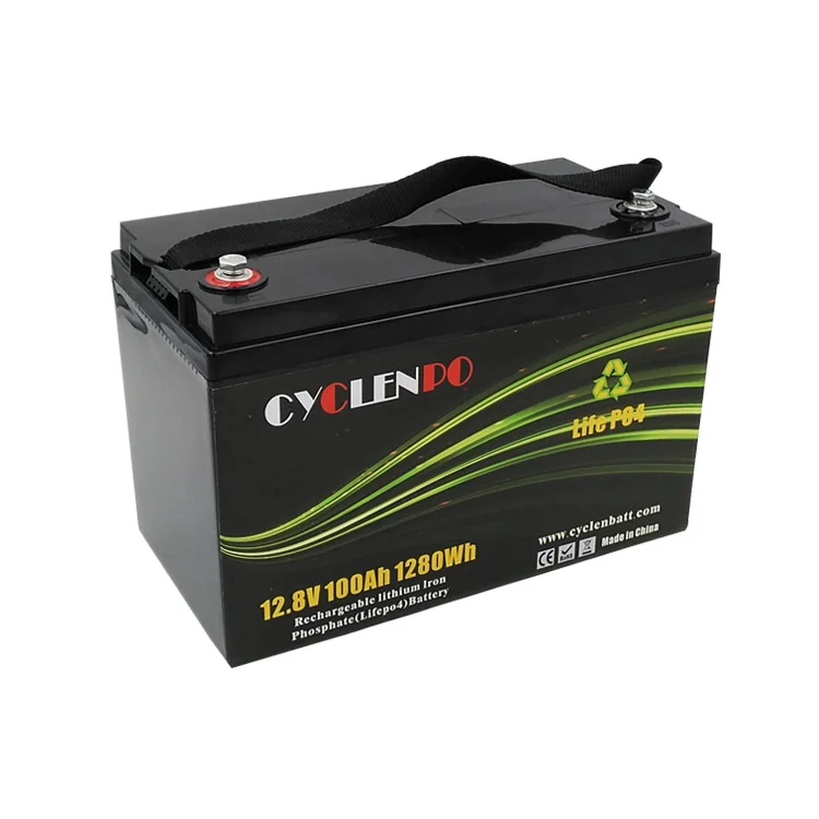 Factory customized deep cycle long life lifepo4 12v 100ah car battery