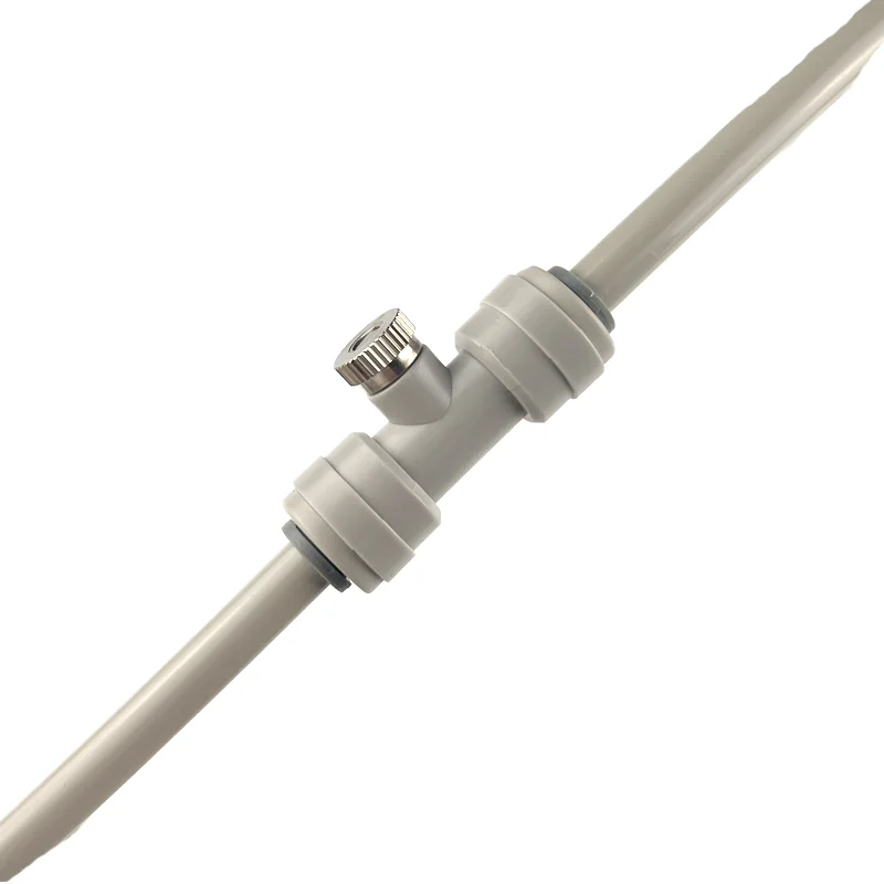 Quick Fitting PE Slip Lock Nozzles Smart Outdoor Garden Terrace Misting Pump Sprayers Cooling Watering System