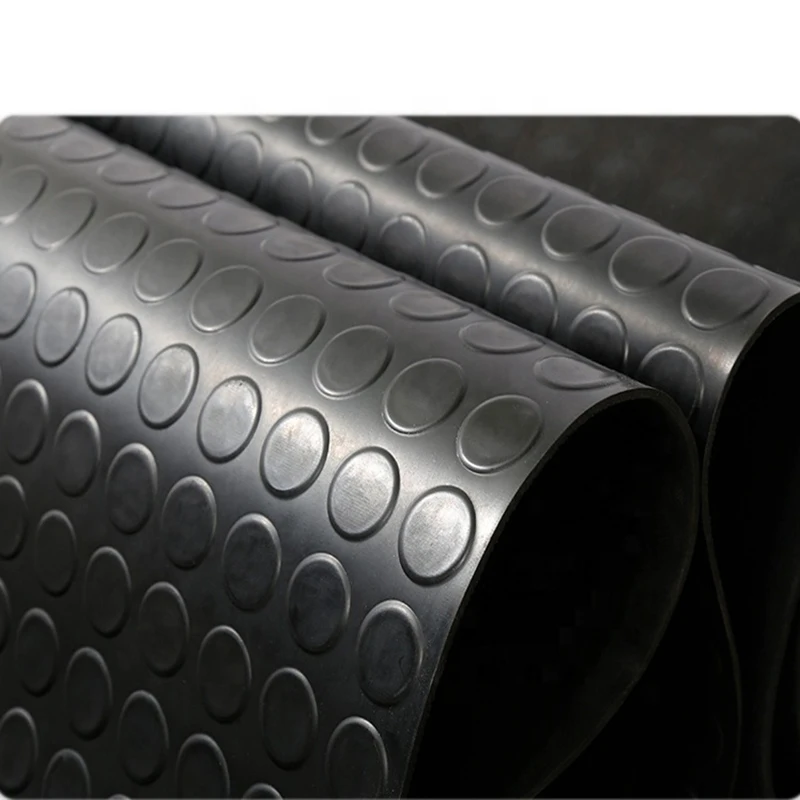 Environmentally friendly safe and waterproof Non slip Rubber Sheet Rubber Mat roll
