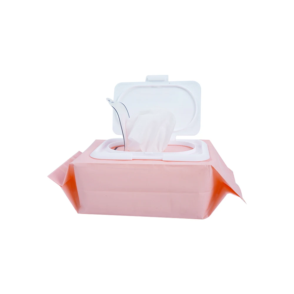Private Label Removal Wet Tissue Cosmetic Rose Scented Oem Custom Logo Classic Facial Make Up Remover Cleaning Wipes